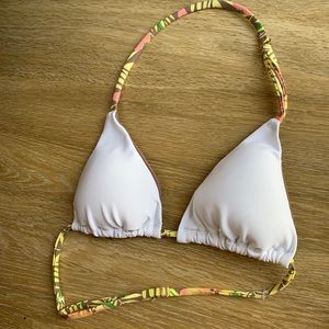New White low rise Brazilian bikini